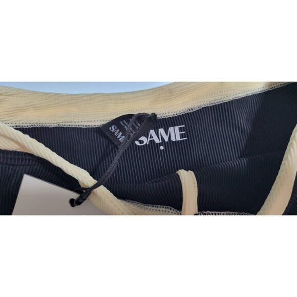 SAME LOS ANGELES Set 2pc Bikiny Swim Top Small Bottom High Weist Small - Picture 11 of 14